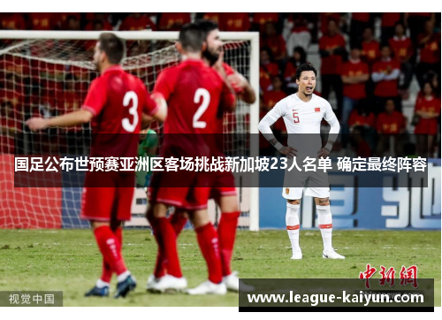 国足公布世预赛亚洲区客场挑战新加坡23人名单 确定最终阵容 国足公布世预赛亚洲区客场挑战新加坡23人名单 确定最终阵容